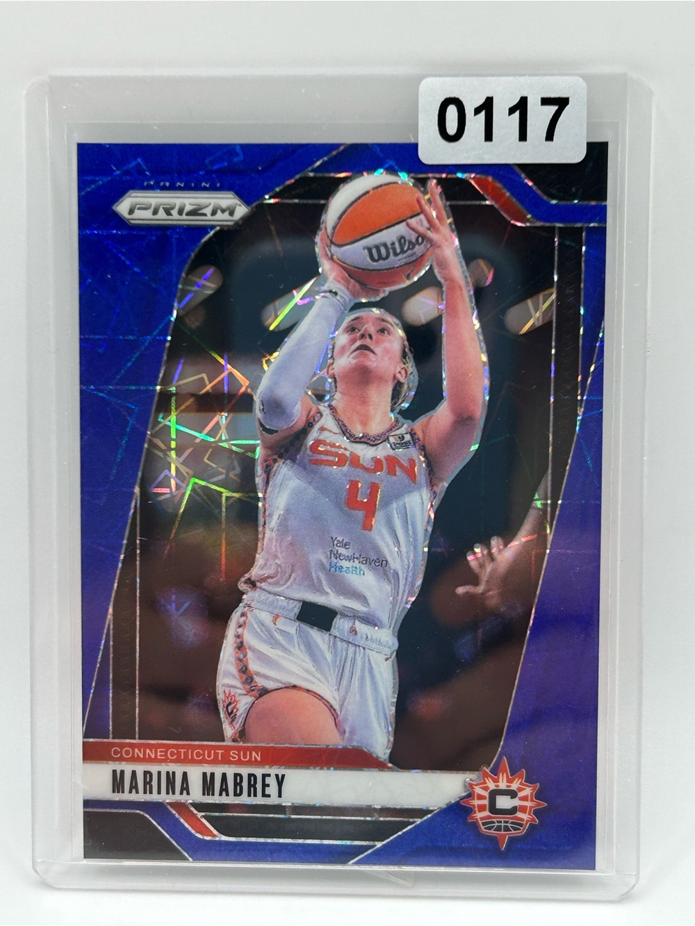 Marina Mabrey Connecticut Sun Prizm Basketball Card - Blue Holo 🏀 WNBA